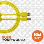 UDG Ultimate U95002 USB2 Cable A-B Yellow Straight 2m - Brand New