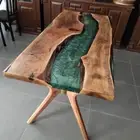 Custom Resin Dining Table | Epoxy River Table Top | Custom Epoxy DiningTable top
