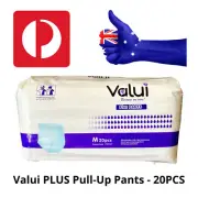 Adult Pull-Up Pants - Valui PLUS Incontinence, Moderate Absorbent, MEDIUM, 20PCS