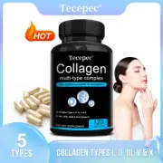Collagen Multi-Type Complex Supplement - Anti Aging,Skin,Hair & Nail Health