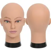 Mannequin Head Bald Female Cosmetology Manikin Head for Wigs Making Wig Displ...