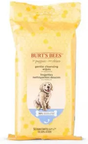 Burt’s Bees Gentle Cleansing Wipes For Puppies With Buttermilk 50 Count Natural