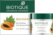 [Biotique] Bio Papaya Revitalizing Tan-Removal Scrub for All Skin Types, 75g