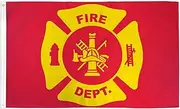 USA Firefighter Flag 3' x 5' - US - American Flags 90 x 150 cm - Banner 3x5 ft - AZ FLAG
