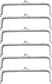 6PCS Rectangle Purse Frame Kit - DIY Craft Purse Making