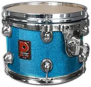 Premier Drums Genista Series 43232BLX 1-Piece Birch 12x7 Inches Short Stack Tom, Drum Set (Blue Sparkle Lacquer)