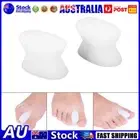 1 Pair Silicone Toe Separators Overlap Toe Divider Hallux Valgus Corrector AU