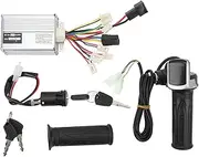 EVTSCAN 48V 1000W Electric Bike Controller Kit, LCD Display, Twist Throttle, Heat Resistant Construction, Easy Installation for E Bikes, Tricycles, Motorcycles