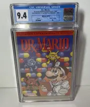 Dr. Mario (Nintendo NES, 1990) NES CGC 9.4 A+ SEALED