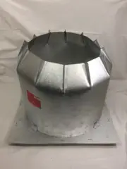 AS HT Radiation Sheild UL-103-HT Chimney Liner Pipe 10" 14x14 Square