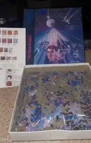 NEW SEALED Vintage Star Trek Jigsaw Puzzle 24x30 1000 Pieces 1993 Springbok