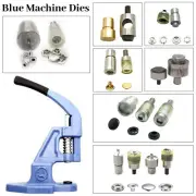 Blue Hand Press Machine Dies for DIY Sewing Leathercrafts Tools