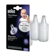 Braun ThermoScan Lens Filters for Ear Thermometer, Disposable Covers LF40US01 (4