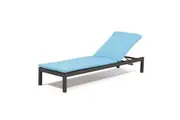 Sun Lounge Outdoor Rattan Cushion Bed Patio Pool Furniture Dark Brown