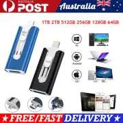 1TB 2TB USB Flash Drive U Disk Storage Memory Stick For iPhone iPad PC Android