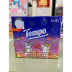 TEMPO 4層迷你紙手帕無香（貓福珊迪）