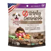 Loving Pets Totally Grainless Sausage Bites Dog Treat Beef Stew, 1 Each/6 Oz