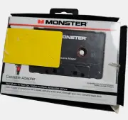 Monster Cassette Adapter 800 iCarPlay for Car Tape Deck Auxiliary To Dash NIB