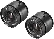 XYWHPGV 2 Pcs Camera Varifocal Lens 6mm Focal Length 720P F1.4 1/3 Inch CS Mount for CCD Camera(38062 4f43b 7bdaf f3b00 f2e21 345e9