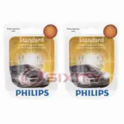 2 pc Philips License Plate Light Bulbs for Smart EQ fortwo Forfour Fortwo iw (for: Smart)