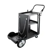3-tier Commercial Level Welding Cart Trolley with Cylinder Storage