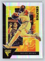 2020-21 Panini Flux #8 Jaylen Brown Silver