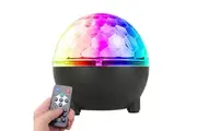 Sansai USB Bright LED RGB Party Light Disco Ball Indoor Room Lighting w Remote