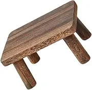 LIFKICH Step Stool for Adults Rectangle Design for Bedroom Bathroom and More Multi Purpose Foot Stool for Changing Shoes Reaching High Places