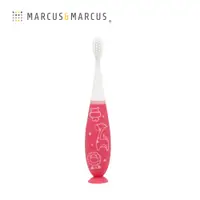 在飛比找PChome24h購物優惠-MARCUS＆MARCUS 可替換式幼兒學習牙刷-粉