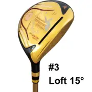 Mutsumi Honma Golf Club Fairway Wood 3W 15° MH250SF Phoenix FW Flex R SR Shaft
