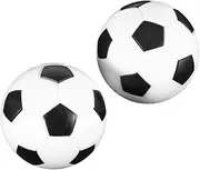 12Pcs Foosball Balls Black White Tabletop Soccer Game Balls for Standard Foosball Tables Durable Replacement for Casual Competitive Play