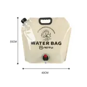 Water Bag 0��~90�� Heat-Resistant 130g 36*14*6cm 9 Liters Khaki/ArmyGreen