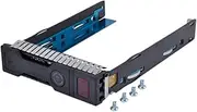 RGBS 3.5 Inch LFF SAS SATA HDD Tray Caddy for HP 651314-001 651320-001 ProLiant G8 Gen8 Gen9 G9 DL160 DL560/DL385 ML350e ML310e SL250s DL380p DL388 DL366 00 DL36 0P Series with 4 Mounting Screws
