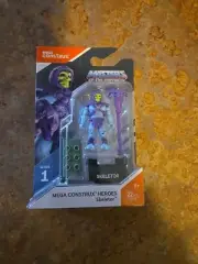 MEGA CONSTRUX HEROES - MASTERS OF THE UNIVERSE SKELETOR NEW NIB 2017