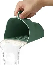 GanEn Bath Rinse Cup for Baby, Cute Frog Shape Baby Bath Cup, Hair Shampoo Rinser for Toddlers (Green)