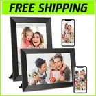 Elegant Wall-Mountable Digital Picture Frame - Share Photos/Videos Wirelessly