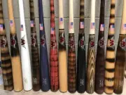 M^POWERED BASEBALL RED LABEL CUSTOM FINISHED PRO BATS 12 PACK for $799 delivered
