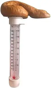 Swimming Pools Thermometer Floating Poop Prank Water Thermometer for Spas Hot Tubs Water Thermometer