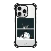 iPhone 16 Pro Bounce Case MagSafe Compatible WINE & CAT