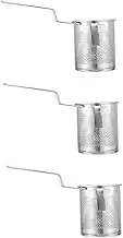 CATIEBYE 3pcs Separation Sieve Hot Pot Colander Mesh Net Hanging Versatile Use Easy Maintenance