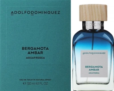 Adolfo Dominguez Agua Fresca Bergamota Ambar 4.1 oz / 120 ml Eau de Toilette