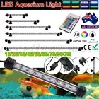 RGB Aquarium Fish Tank Aquarium Light LED Waterproof Full Spectrum Aqua Lamp AU