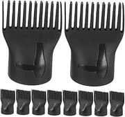 Hair Dryer Comb Attachment Set 15pcs for Hair Salon Blowout Brush Diffuser