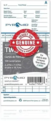 Pyramid Time Systems, 42415F, English Genuine and Authentic Time 1,000 Cards