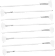 Healeved 8pcs Reusable Face Mask Brush Long Handle Applicator Tool for Precise Facial Mask Application for Personal Use Gentle Bristles Suitable for All Skin