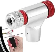 CO2 Inflator for Bikes Tires, Portable Bikes Tire Pump CO2 Inflator, Aluminum Alloy CO2 Bikes Pump for Outdoor, Cycling, Thanksgiving, Christmas, Women, Men
