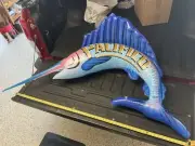 PACIFICO BEER HUGE BLOW UP INFLATABLE SAILFISH SWORDFISH MARLIN 5 FEET LONG NEW