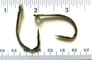 100 GT 2X Black Nickel Flyliner Live Bait Fishing Hooks size 5/0 -100 hooks