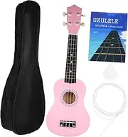 SUPVOX Ukulele Kit for Beginners Hawaiian Musical Instrument for Adults with Bag Spare String and Music Lovers