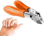 Toenail Scissors for Seniors,Wide Jaw Opening Heavy Duty Toenail Scissors | Home School Travel Anti-Splash Seniors Nails Trimmer Non-Slip for Husband, Wife
